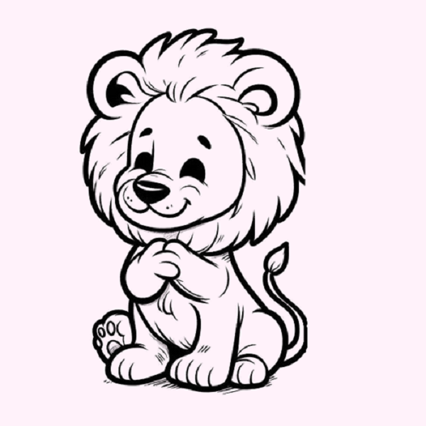 Cartoon Lion