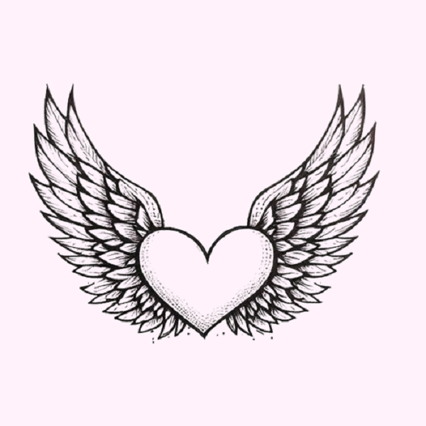 Heart with Wings