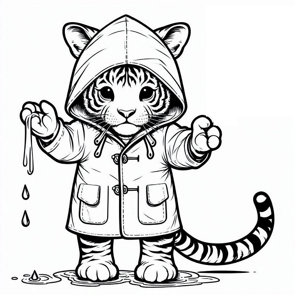 Tiger in a Raincoat