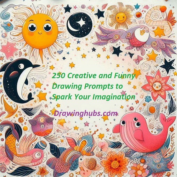 250 Creative and Funny Drawing Prompts to Spark Your Imagination