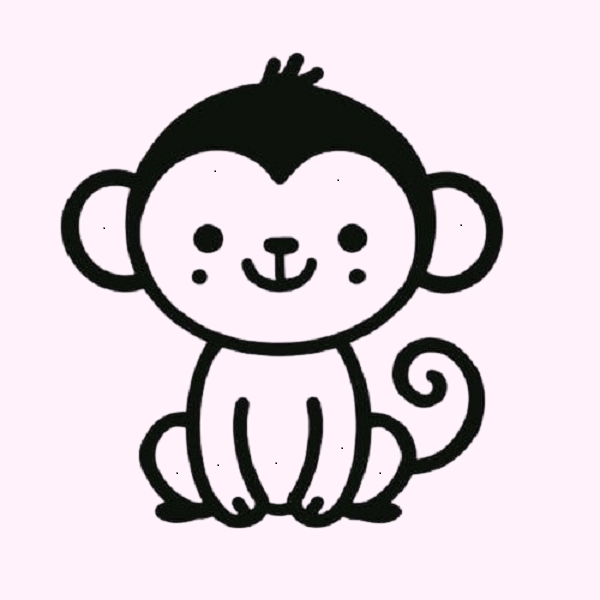 How To Draw A Monkey