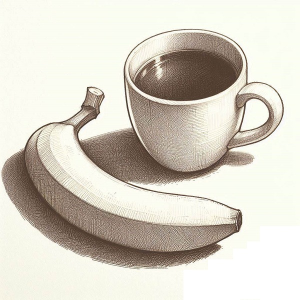 Banana and a Cup of Coffee