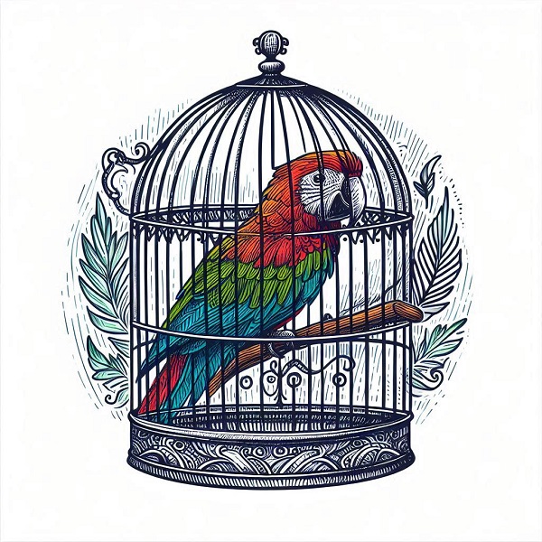 Parrot in a Birdcage