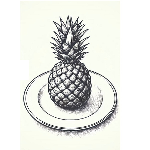 Pineapple on a Plate