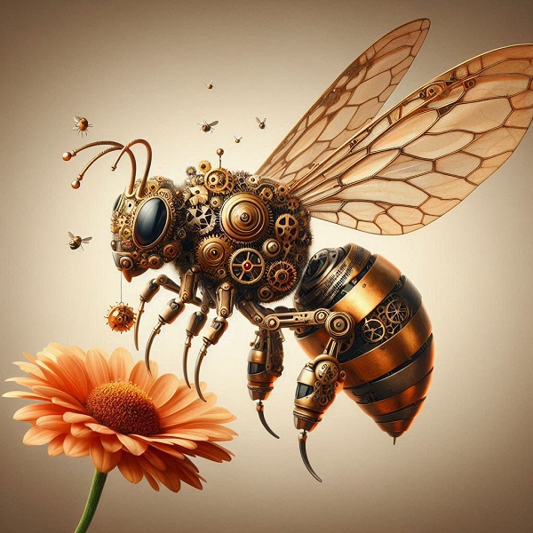 Steampunk bee