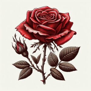 50 Easy Rose Drawing Ideas - Drawing Hubs