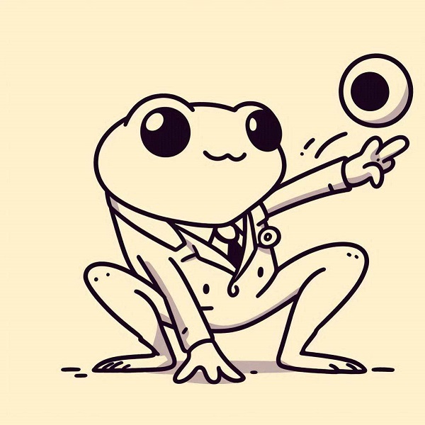 Animated Frog Drawing 2