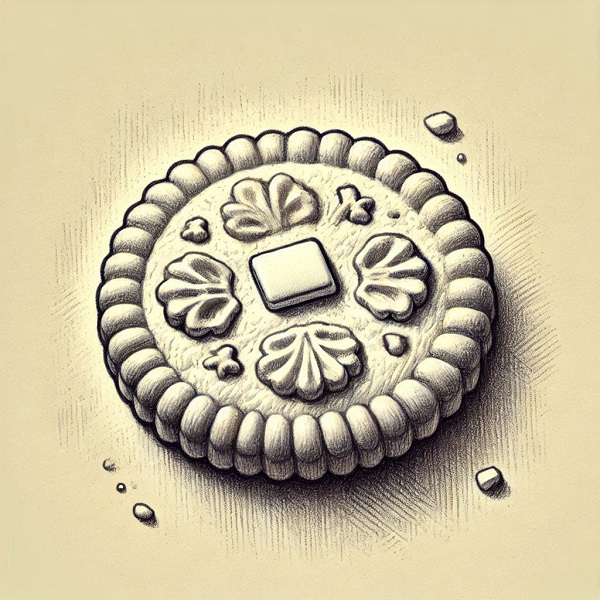 Butter Cookies Drawing