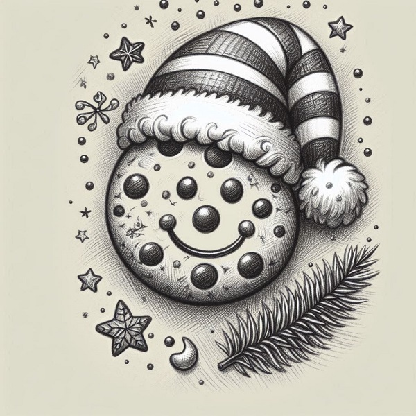 Christmas Cookie Drawing