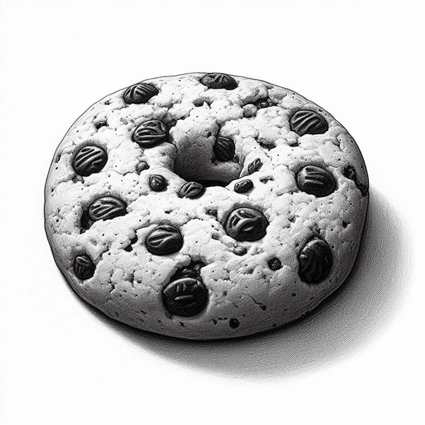 Cookie Drawing Realistic