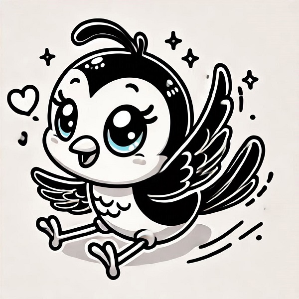 Cute Tweety Bird Drawing 13