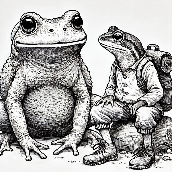 Frog and Toad Drawing 14