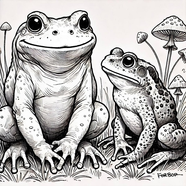 Frog and Toad Drawing 15