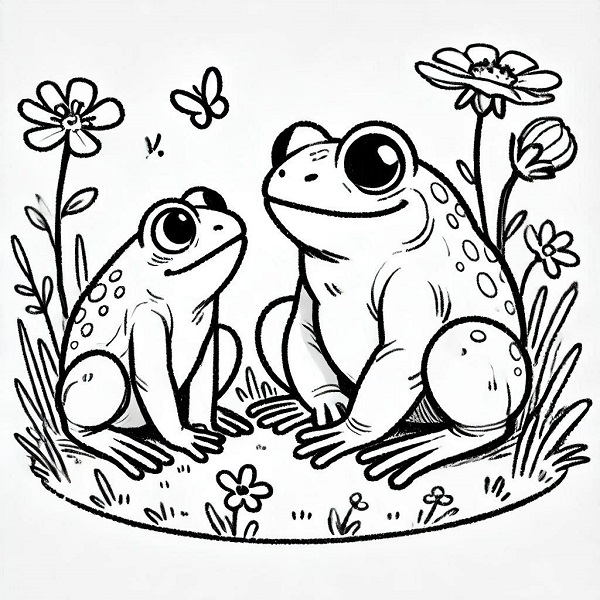 Frog and Toad Drawing 16