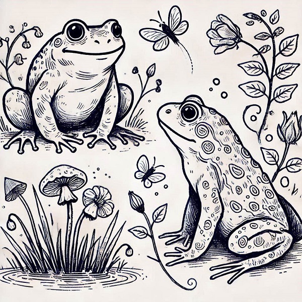 Frog and Toad Drawing 21