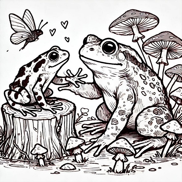 Frog and Toad Drawing 23