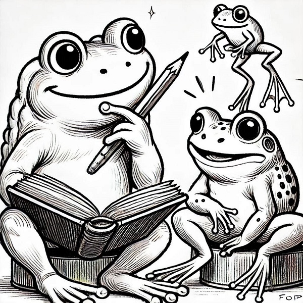 Frog and Toad Drawing 26