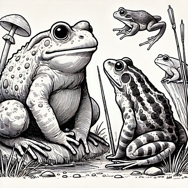 Frog and Toad Drawing 27