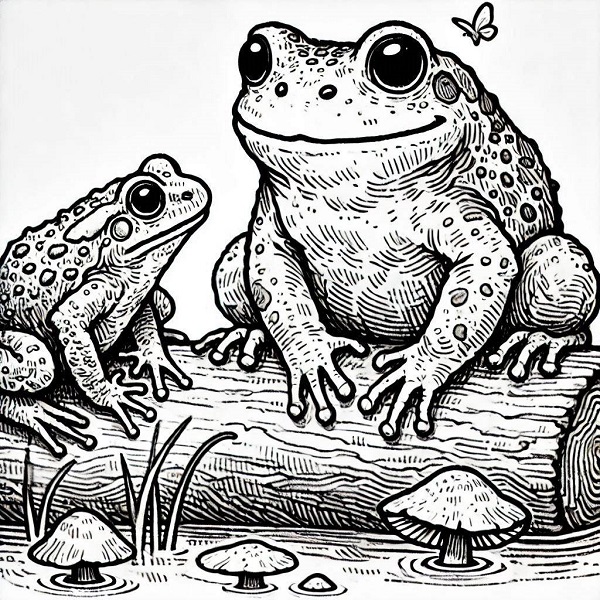 Frog and Toad Drawing 28