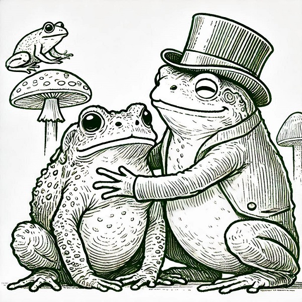 Frog and Toad Drawing 29