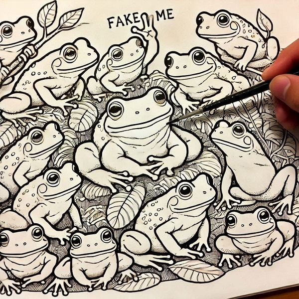 Frog and Toad Drawing 3