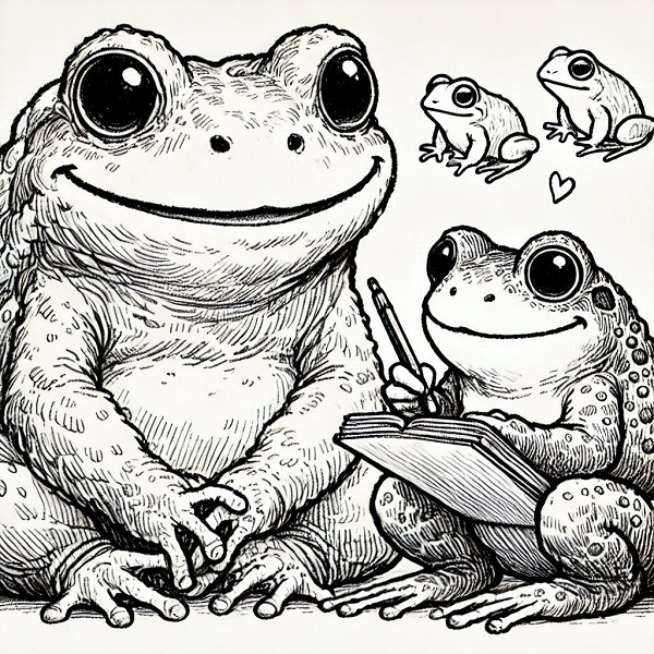 Frog and Toad Drawing 31