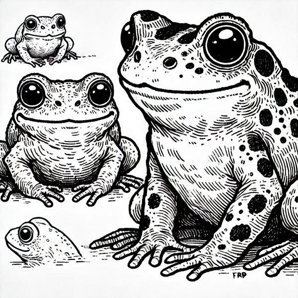 Frog and Toad Drawing 33