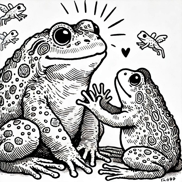 Frog and Toad Drawing 36