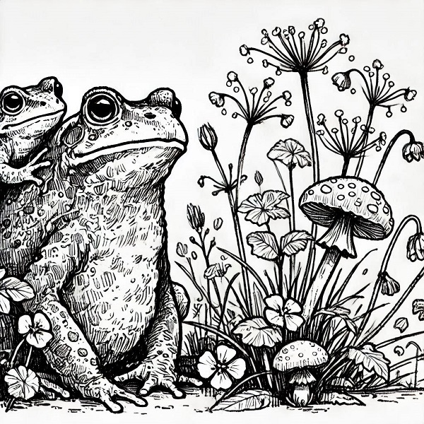 Frog and Toad Drawing 37