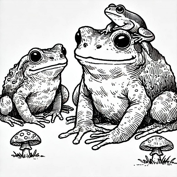 Frog and Toad Drawing 42