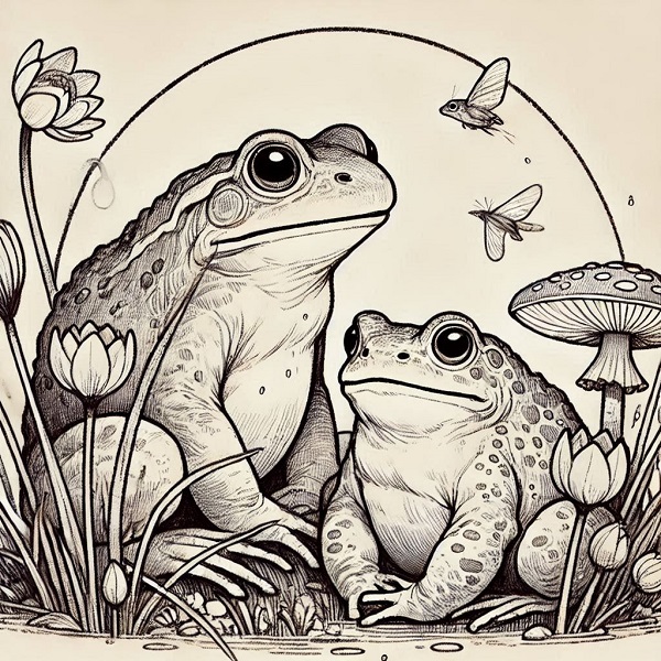 Frog and Toad Drawing 43