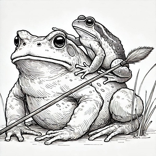 Frog and Toad Drawing 45