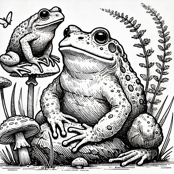 Frog and Toad Drawing 59