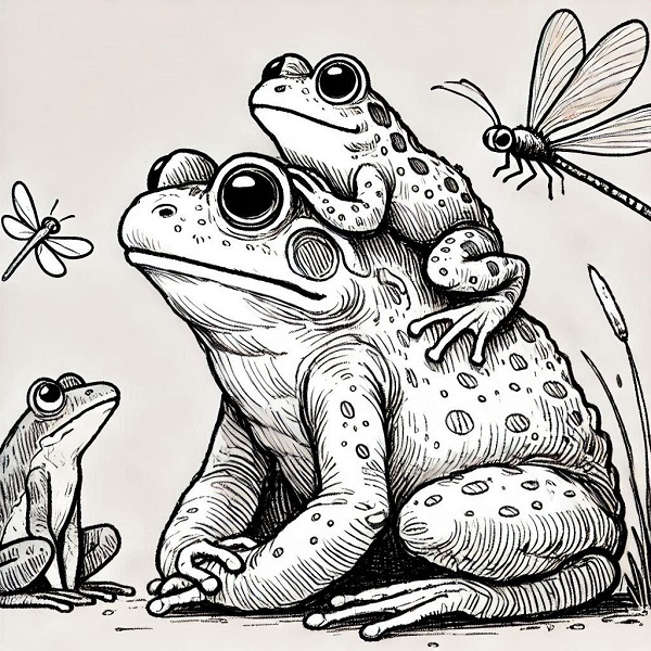 Frog and Toad Drawing 8