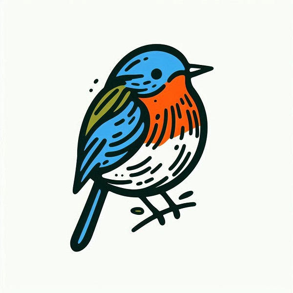 best bird drawing 4