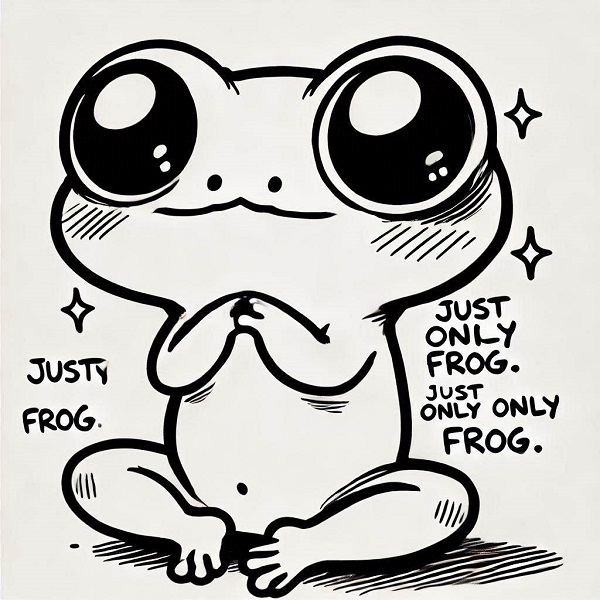 chibi frog drawing