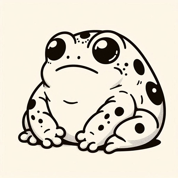 chunky frog drawing 3