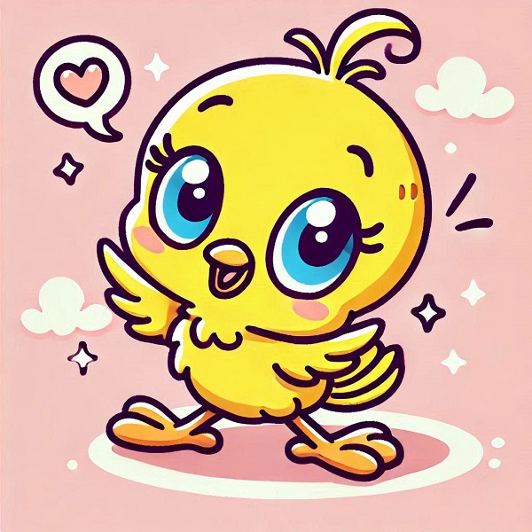 cute tweety bird drawing 5